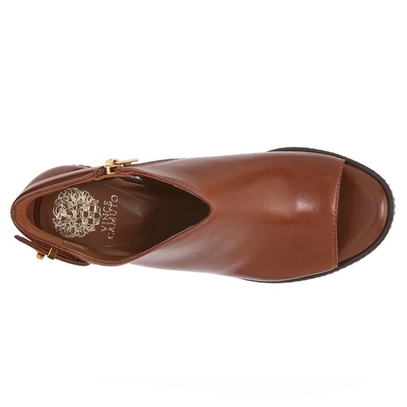 Vince Camuto Faydra Bootie cognac color - Picture 4 of 7